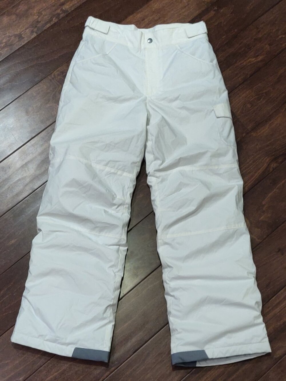 Columbia Starchaser Peak II Girls White Ski Pants Size Large 14/16